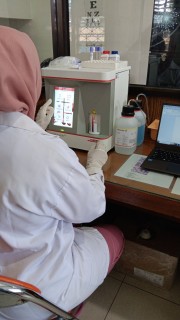 Pengerjaan Sampel dilakukan sesuai dengan SOP Laboratorium