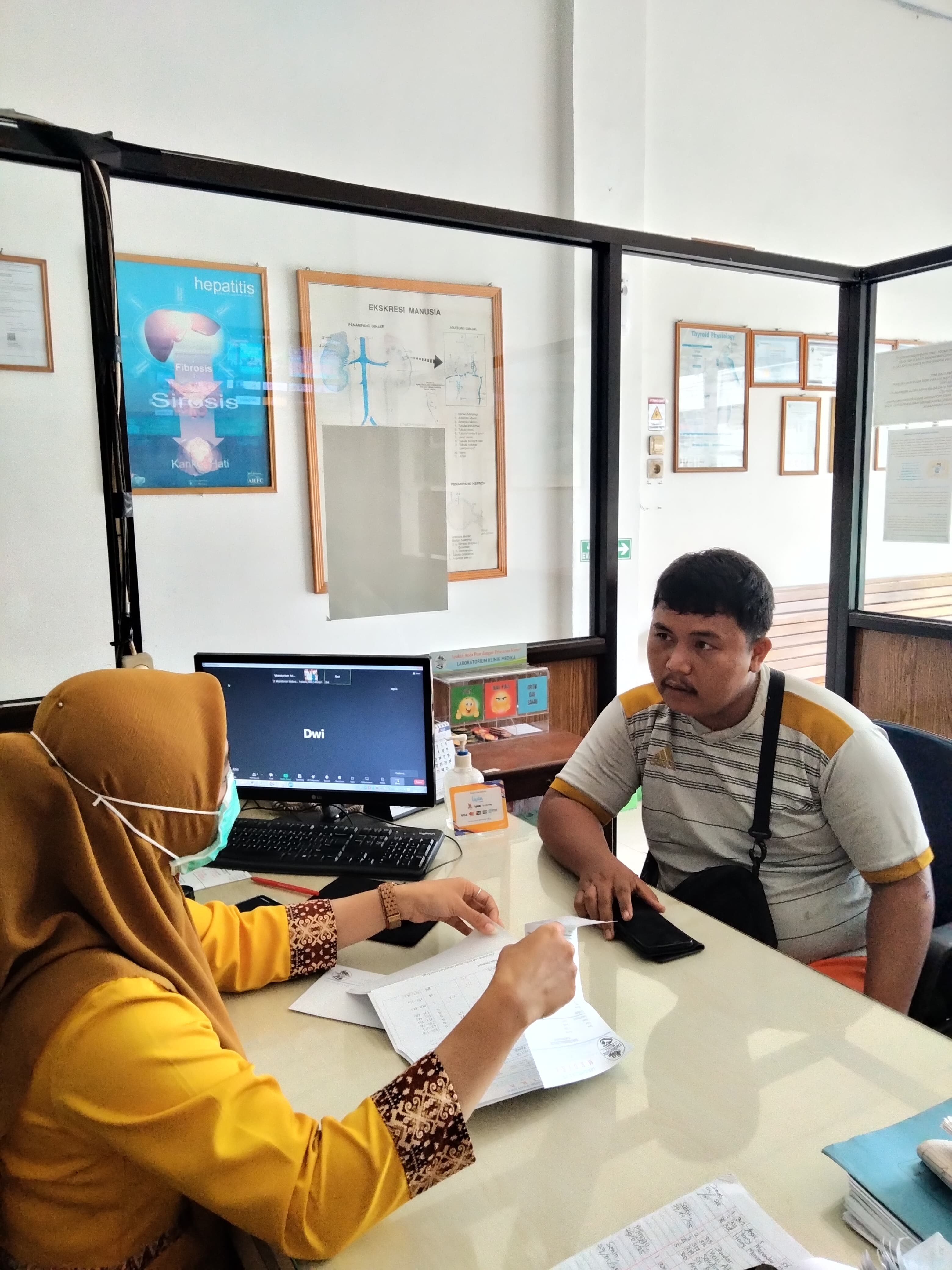 Penyerahan Hasil Kepada Pasien